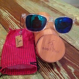 Unisex BoBo Bird Bamboo Sunglasses & Case